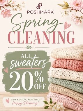 Women's Sweaters Stack - Pink, Cream, Green, Peach